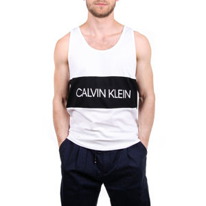 Calvin Klein pánské bílé tílko - L (YCD)